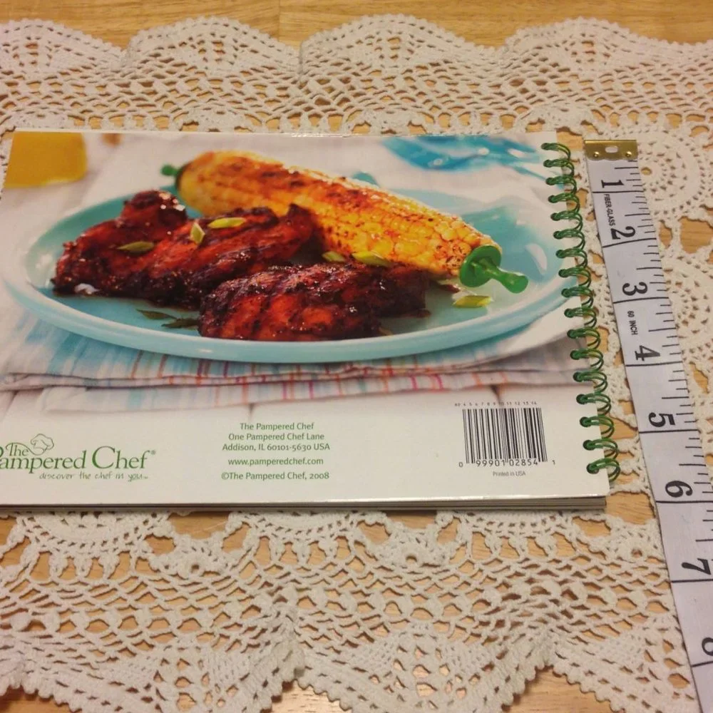 Pampered Chef Grill it Quick!  Cookbook, Recipes for easy grilling